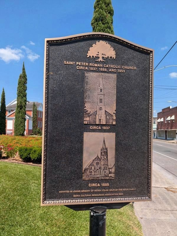 St. Peter Roman Catholic Church Marker image. Click for full size.