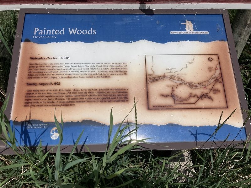 Painted Woods Marker image. Click for full size.