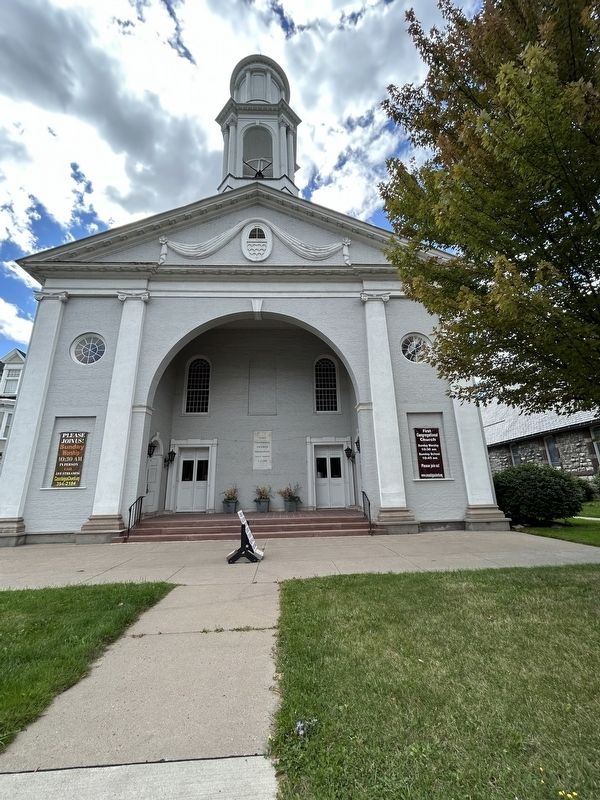 First Congregational Church Marker image. Click for full size.