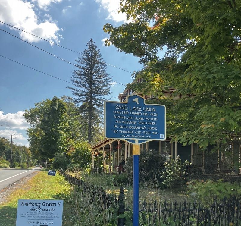 Sand Lake Union Marker image. Click for full size.
