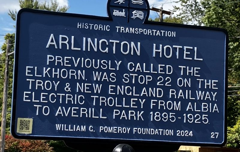 Arlington Hotel Marker image. Click for full size.