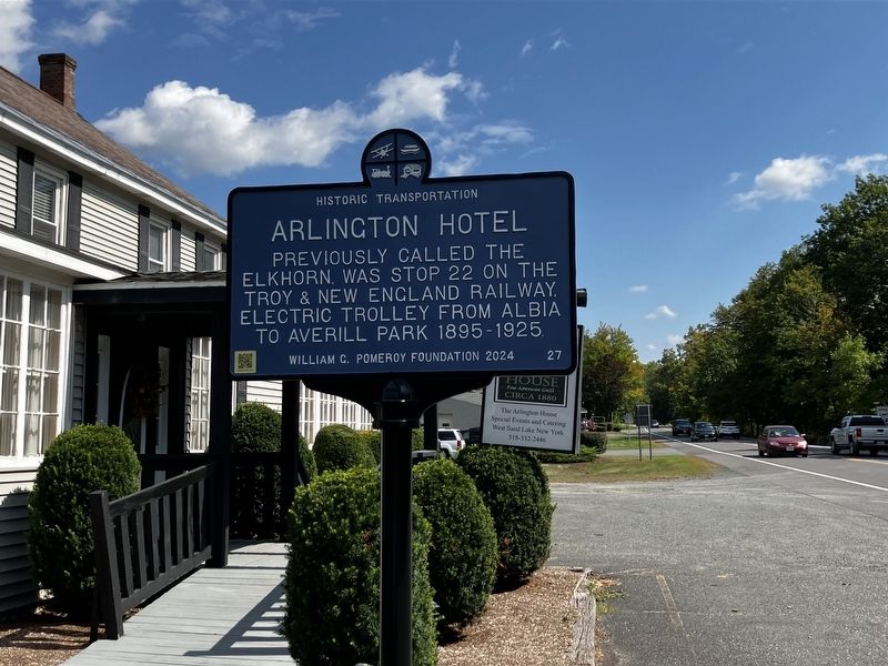 Arlington Hotel Marker image. Click for full size.