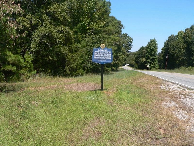 Glennville Marker. Click for full size. Glennville Marker image. Click for full size.
