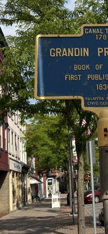 Missing - Palmyra in History Marker.. Click for full size. Missing - Palmyra in History Marker. image. Click for full size.