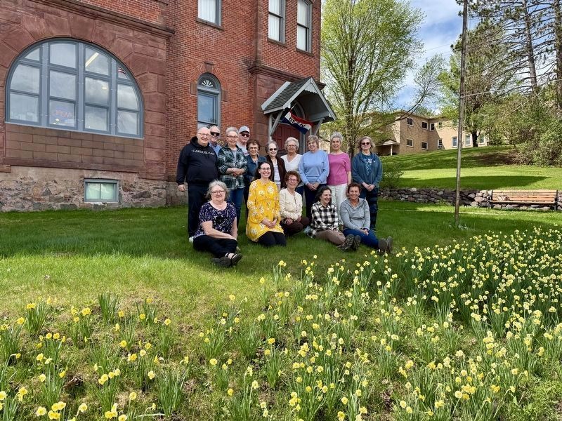 Iron County Museum Volunteers in the Daffodil Garden. Click for full size. Iron County Museum Volunteers in the Daffodil Garden image. Click for full size.