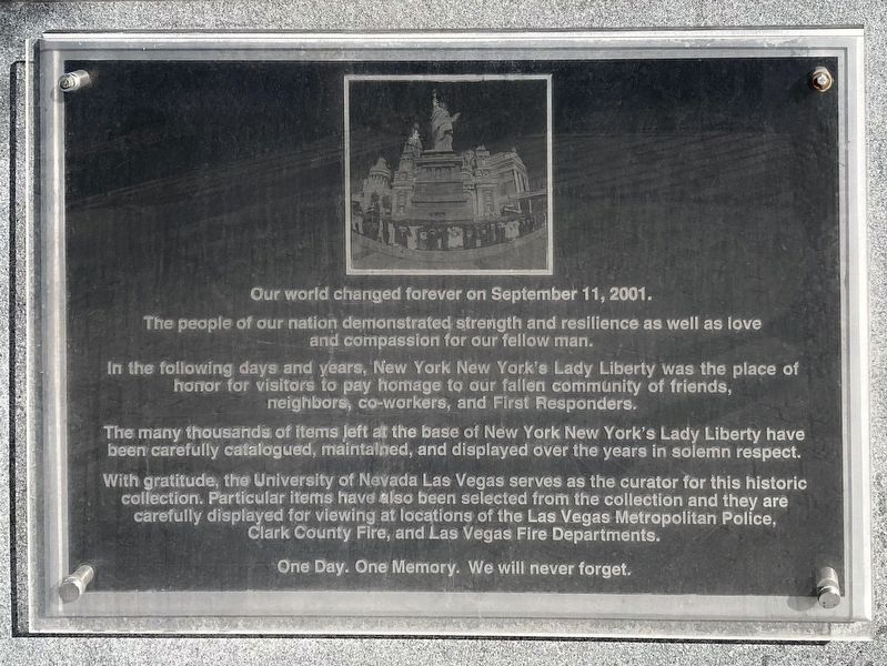 September 11 Marker image. Click for full size.