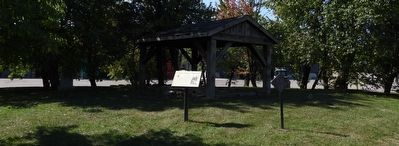 Smith Family Cemetery (ca. 1794) - Marker in context. Click for full size. Smith Family Cemetery (ca. 1794) - Marker in context image. Click for full size.