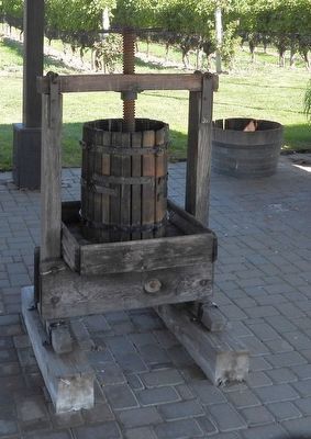 Old Grape Press. Click for full size. Old Grape Press image. Click for full size.