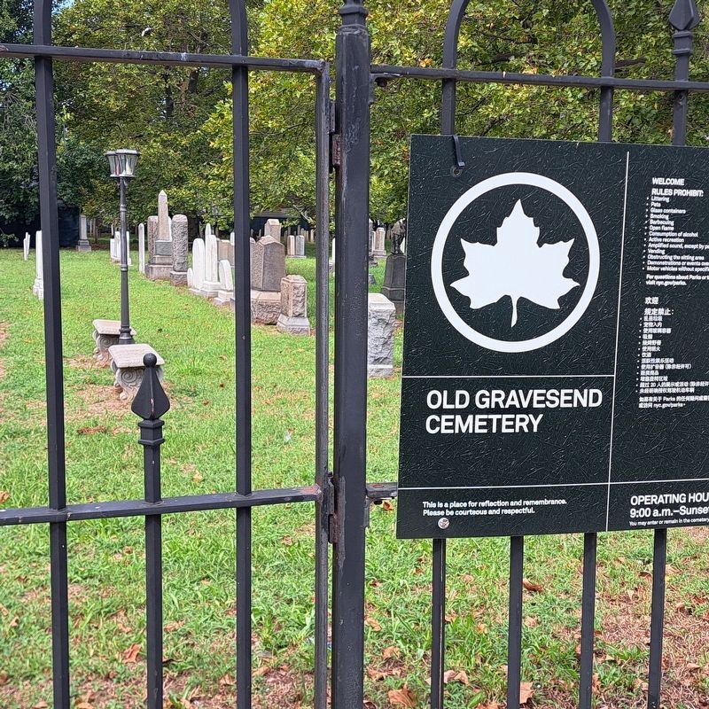 Gravesend Marker image. Click for full size.