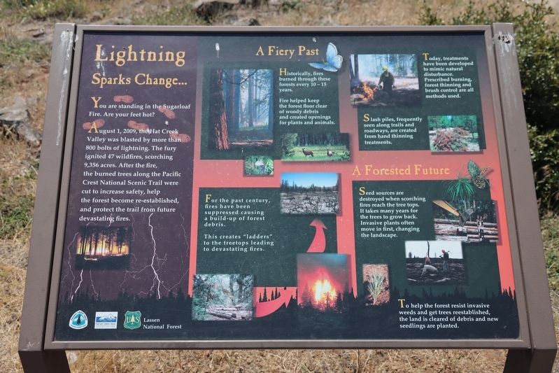 Lightning Sparks Change Marker image. Click for full size.