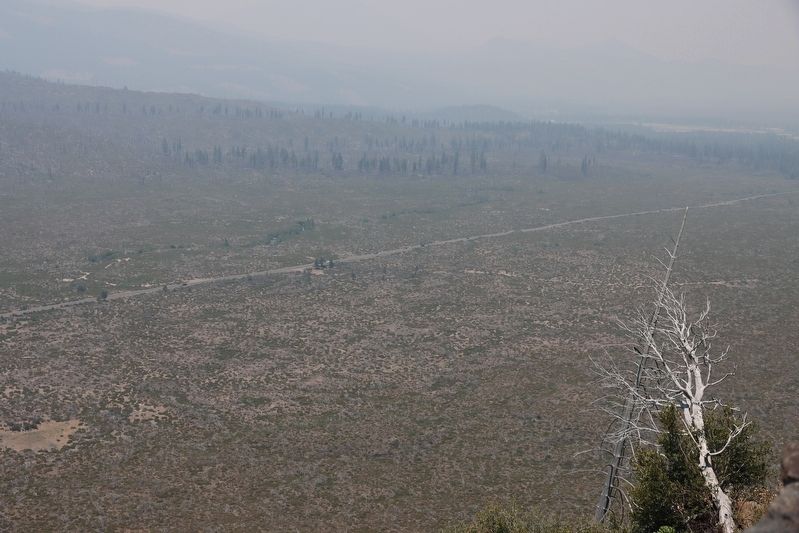 View of Hat Creek Valley to the North image. Click for full size.