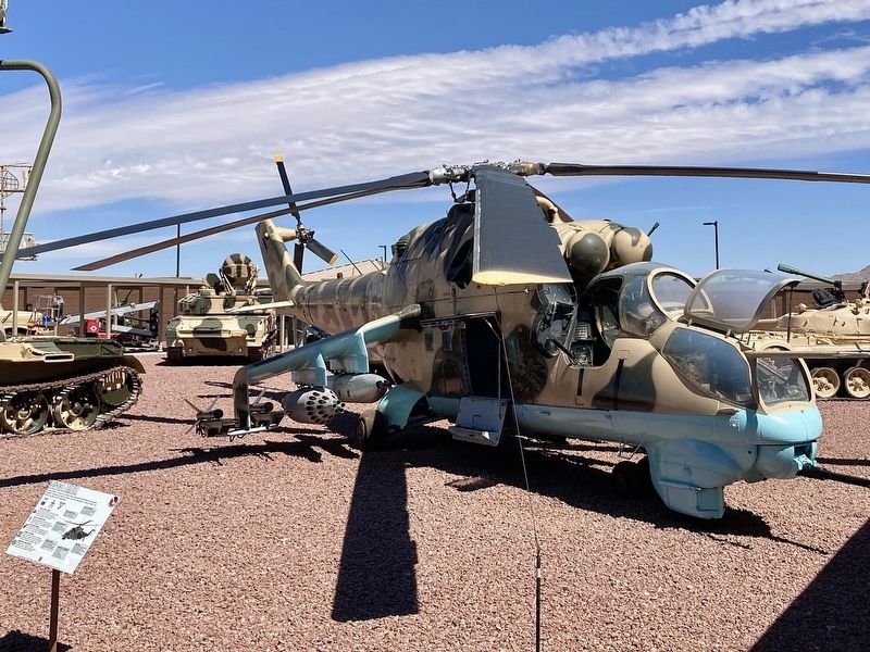 Mi-24 Hind and Marker image. Click for full size.