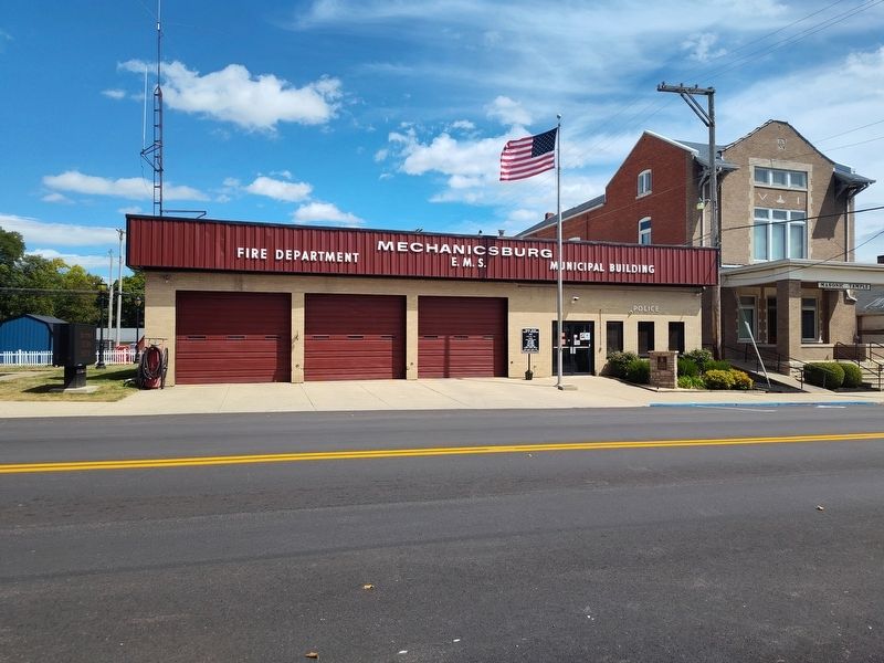 Mechanicsburg Municipal Building. Click for full size. Mechanicsburg Municipal Building image. Click for full size.