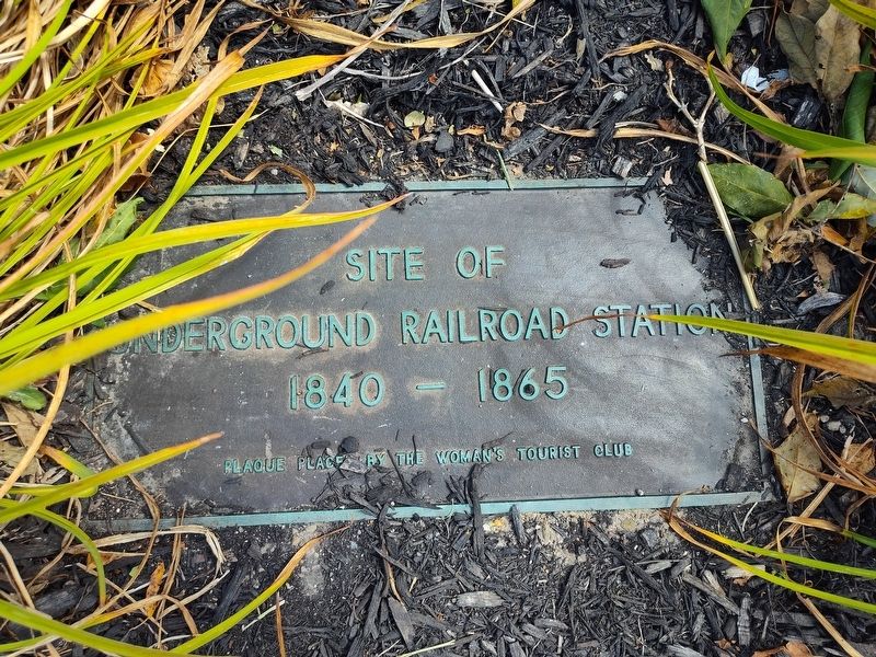 Underground Railroad Station Marker image. Click for full size.