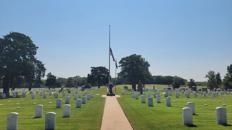 The Fort Gibson National Cemetery image. Click for full size.