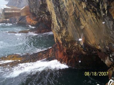 The Ovens Sea Caves image. Click for full size.