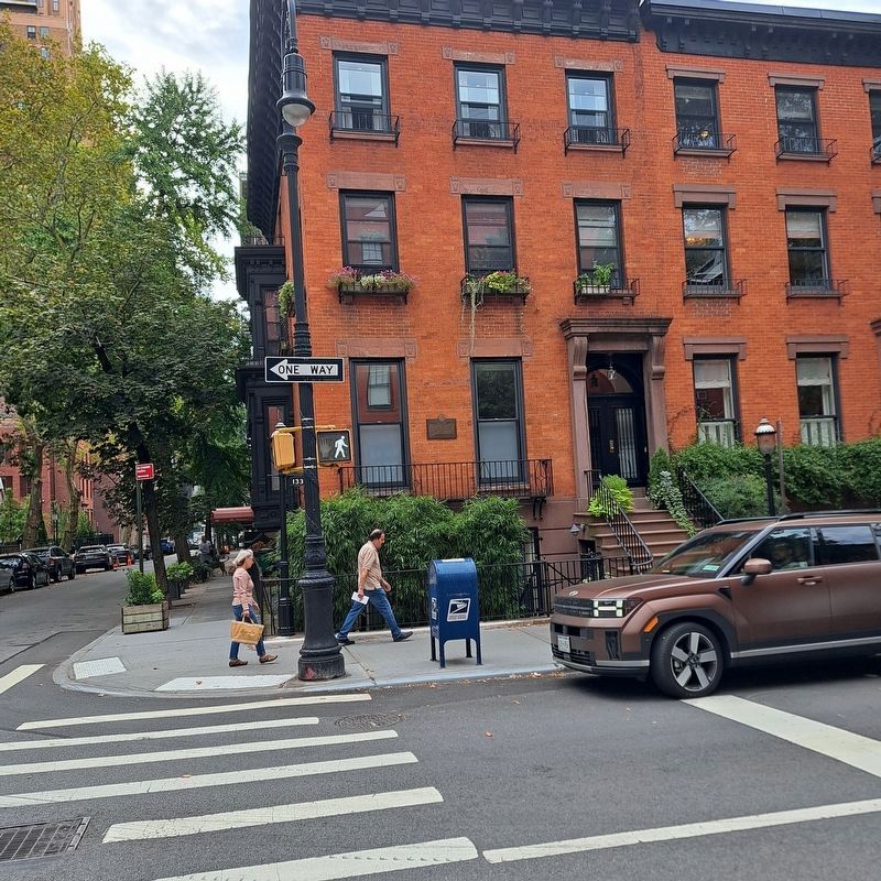 133 Clinton Street Marker. Click for full size. 133 Clinton Street Marker image. Click for full size.