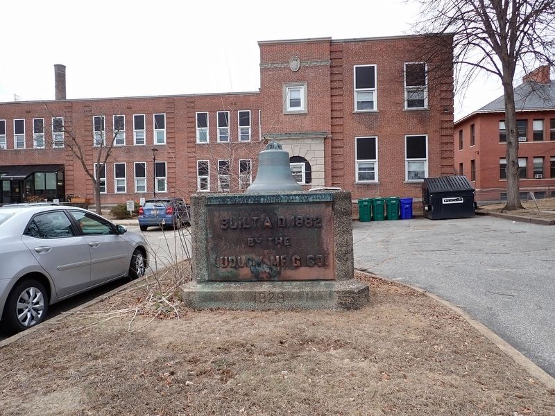 Original High School Bell Marker image. Click for full size.