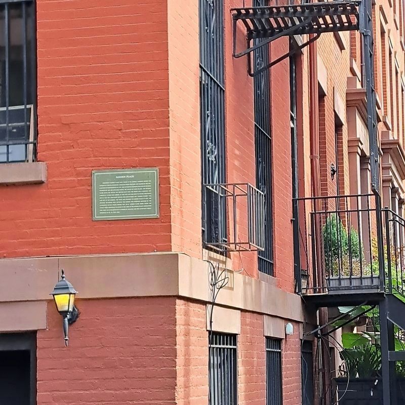 Garden Place Marker. Click for full size. Garden Place Marker image. Click for full size.