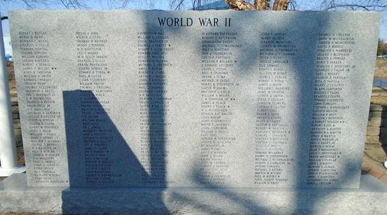 War Memorial. Click for full size. War Memorial image. Click for full size.
