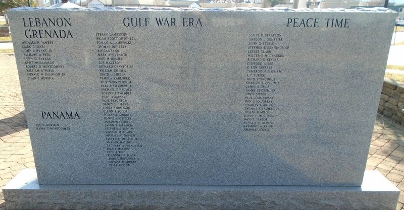 War Memorial. Click for full size. War Memorial image. Click for full size.