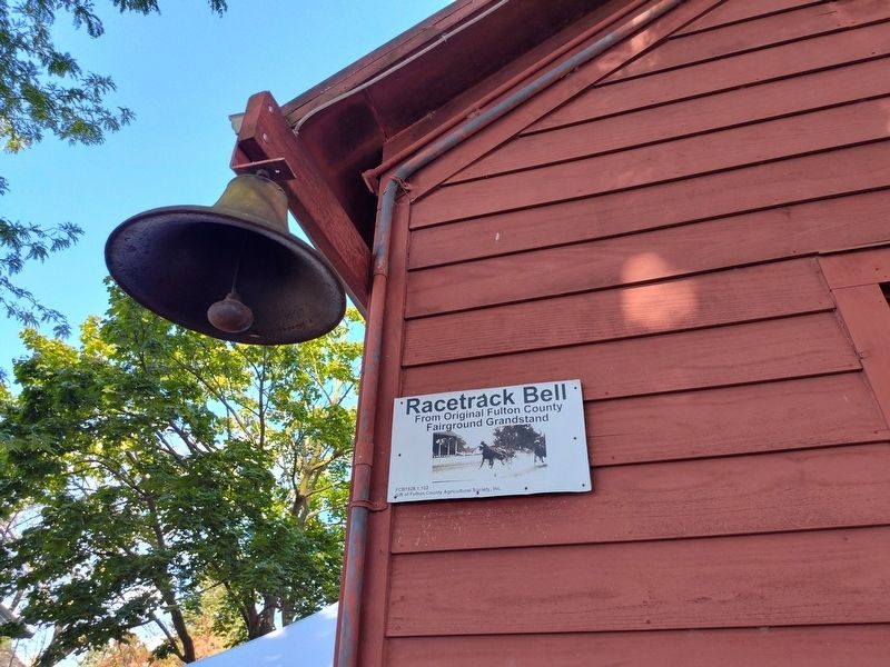 Racetrack Bell Marker image. Click for full size.