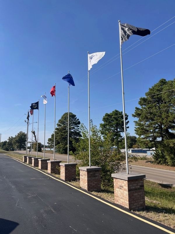 Veterans Memorial Display. Click for full size. Veterans Memorial Display image. Click for full size.
