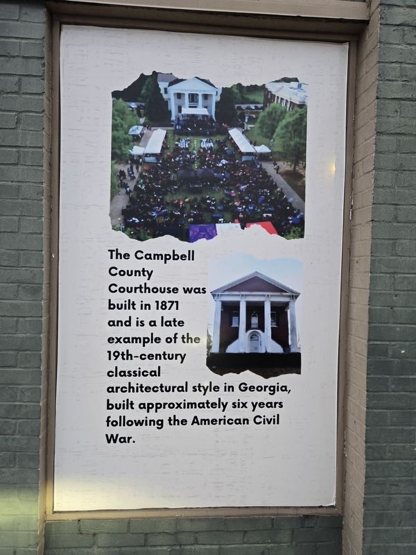 Celebrating Fairburn's History Marker (panels 4). Click for full size. Celebrating Fairburn's History Marker (panels 4) image. Click for full size.