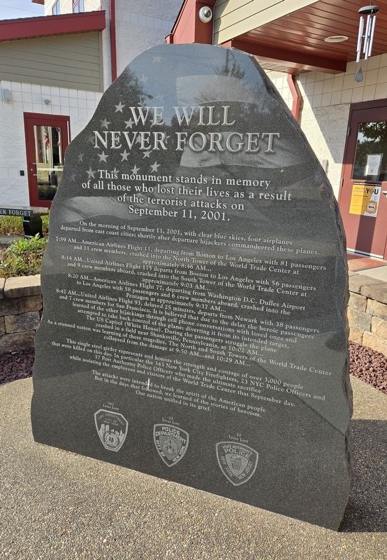 Cranberry Township 9-11 Memorial image. Click for full size.