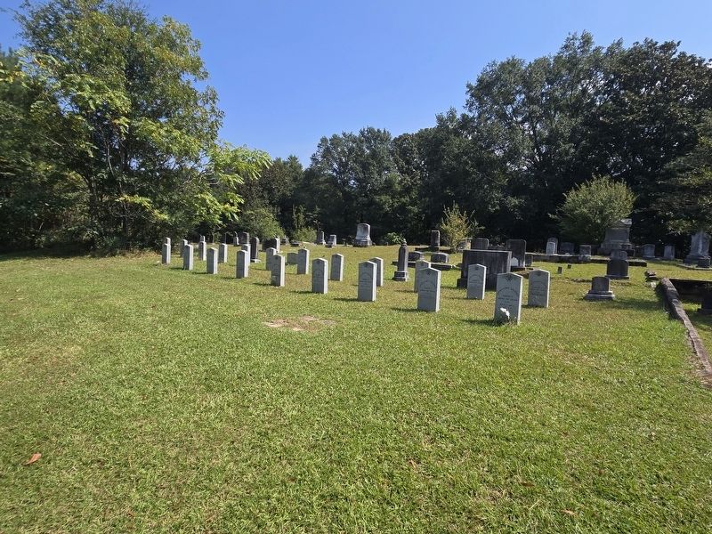 Individual gravestones of unknown soldiers. Click for full size. Individual gravestones of unknown soldiers image. Click for full size.