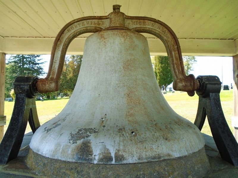 South Canaan Methodist Protestant Church Bell. Click for full size. South Canaan Methodist Protestant Church Bell image. Click for full size.