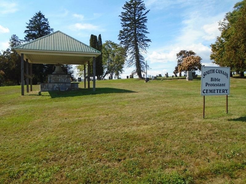 200th Anniversary of South Canaan Township Settlement Marker. Click for full size. 200th Anniversary of South Canaan Township Settlement Marker image. Click for full size.