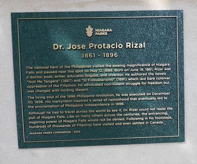 Dr. Jose Protacio Rizal - Marker. Click for full size. Dr. Jose Protacio Rizal - Marker image. Click for full size.