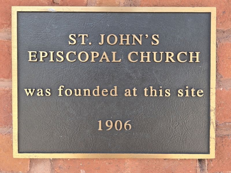 St John's Episcopal Church Marker image. Click for full size.
