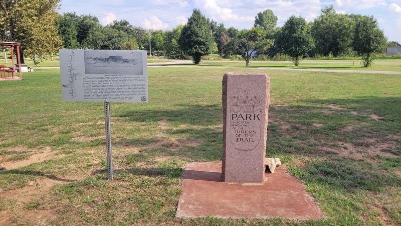 Red Fork Ranch Marker. Click for full size. Red Fork Ranch Marker image. Click for full size.