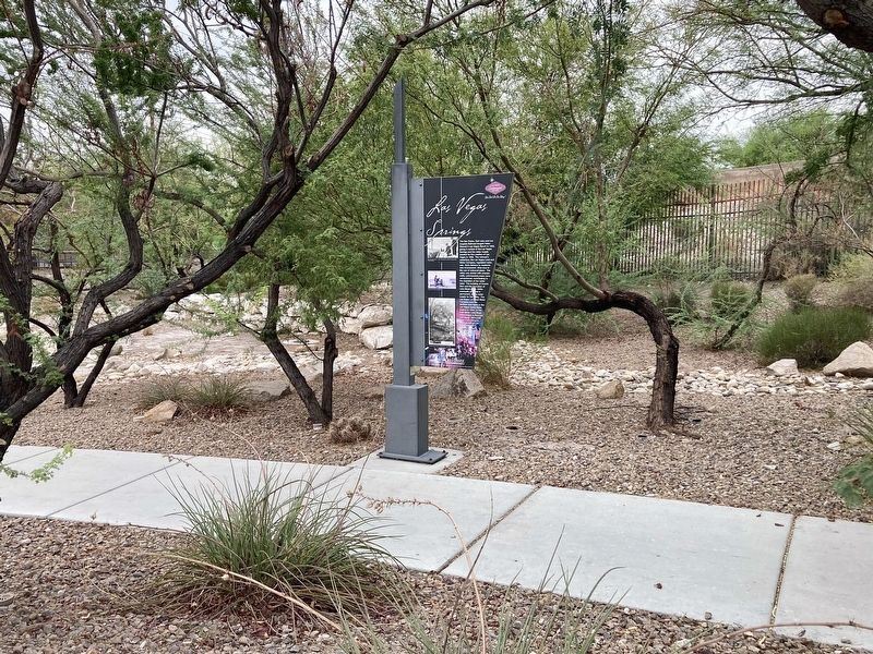 Las Vegas Springs Marker image. Click for full size.