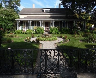 Oswald Regency Cottage - west side. Click for full size. Oswald Regency Cottage - west side image. Click for full size.