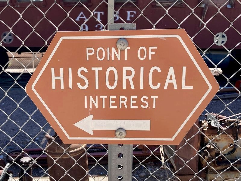 Point of Historical Interest. Click for full size. Point of Historical Interest image. Click for full size.