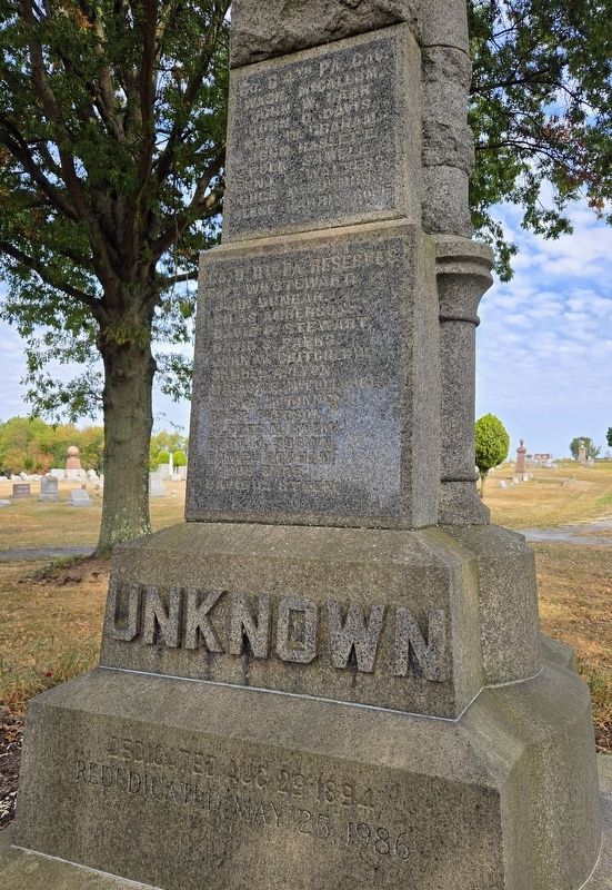 Evans City Civil War Memorial image. Click for full size.