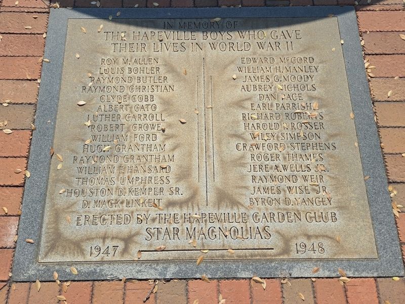 Im Memory of the Hapeville Boys Marker. Click for full size. Im Memory of the Hapeville Boys Marker image. Click for full size.