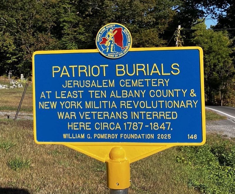 Patriot Burials Marker image. Click for full size.