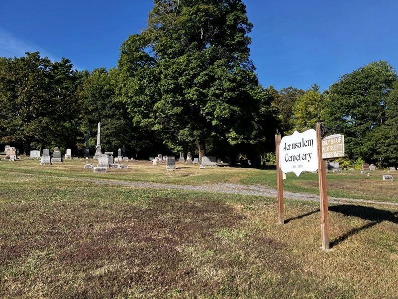 Jerusalem Cemetery image. Click for full size.