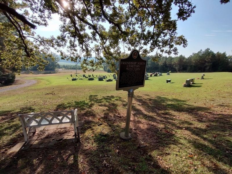 Friendship North Cemetery Marker image. Click for full size.