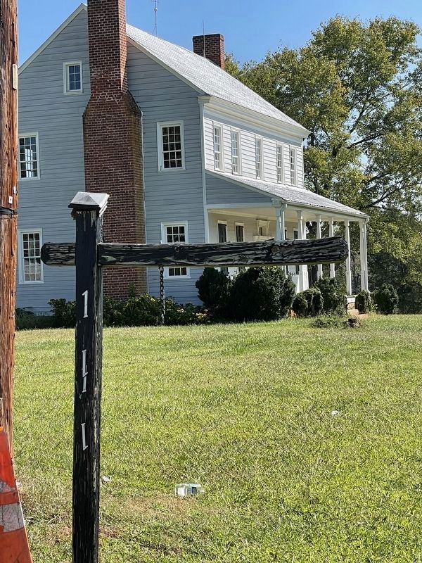 Eli Hoyle House Marker image. Click for full size.