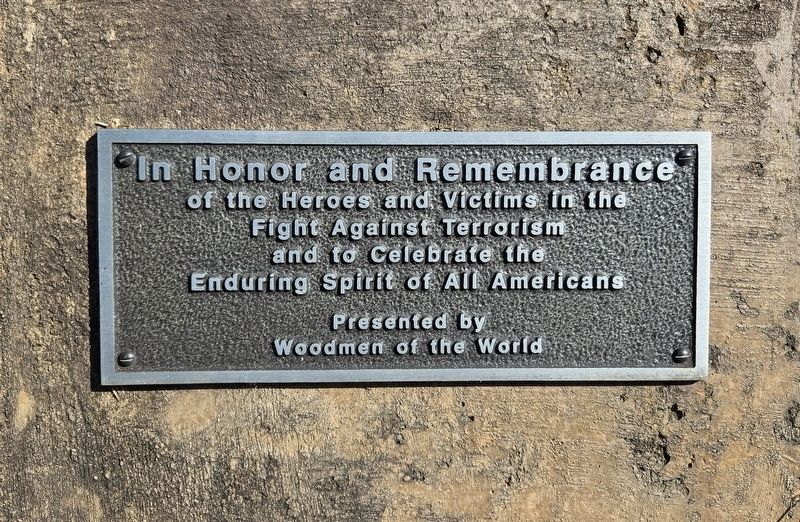 In Honor and Remembrance Marker. Click for full size. In Honor and Remembrance Marker image. Click for full size.