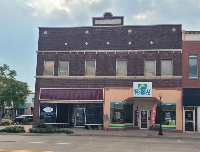 The view of the Pappe Building Grand Opera House from across the street. Click for full size. The view of the Pappe Building Grand Opera House from across the street image. Click for full size.