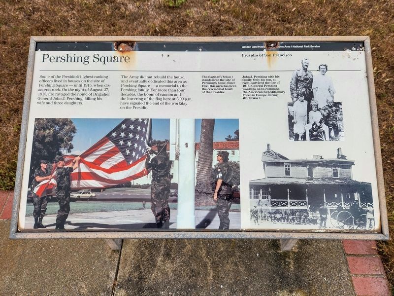Pershing Square Marker image. Click for full size.