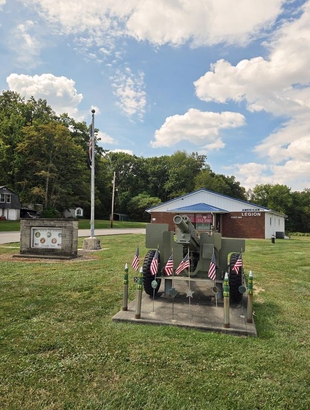 Saxonburg Legion Veterans Memorial image. Click for full size.