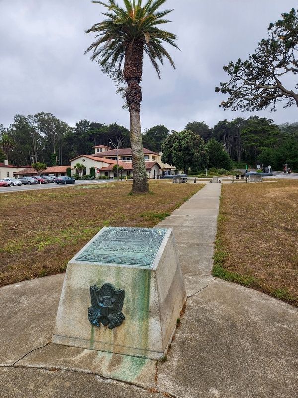 Site of General Pershing�s Quarters Marker image. Click for full size.