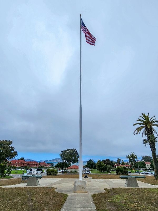 Site of General Pershing�s Quarters Marker image. Click for full size.